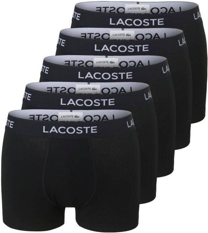 Lacoste Boxershort met elastische band met logo in een set van 5 stuks - Foto 2