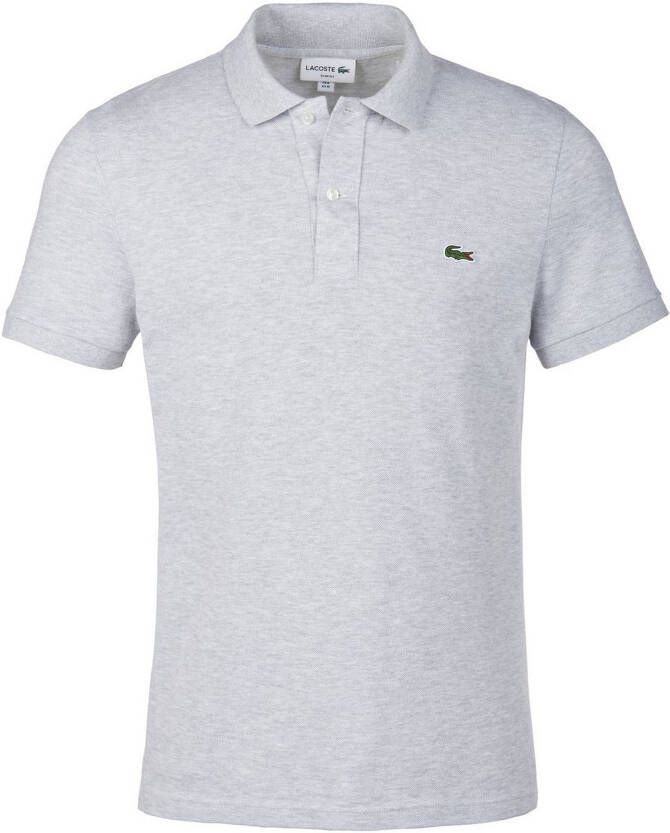 Lacoste Grijze poloshirt met korte mouwen Gray Heren - Foto 3