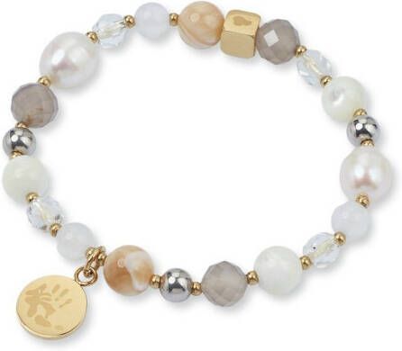 LEONARDO Armband Bicolor Hope met agaat met glazen kraal zoetwatergekweekte parel - Foto 7