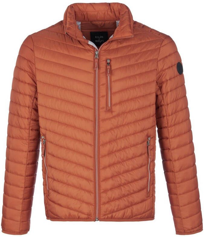 Louis Sayn Windwerende en waterafstotende gewatteerde jas Van oranje