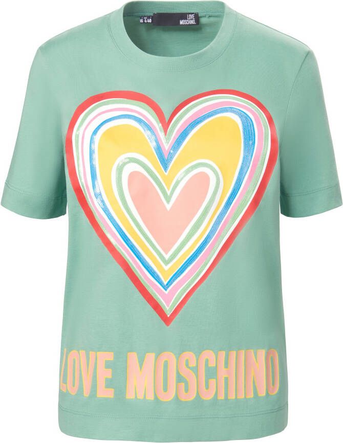Love Moschino Shirt Van groen