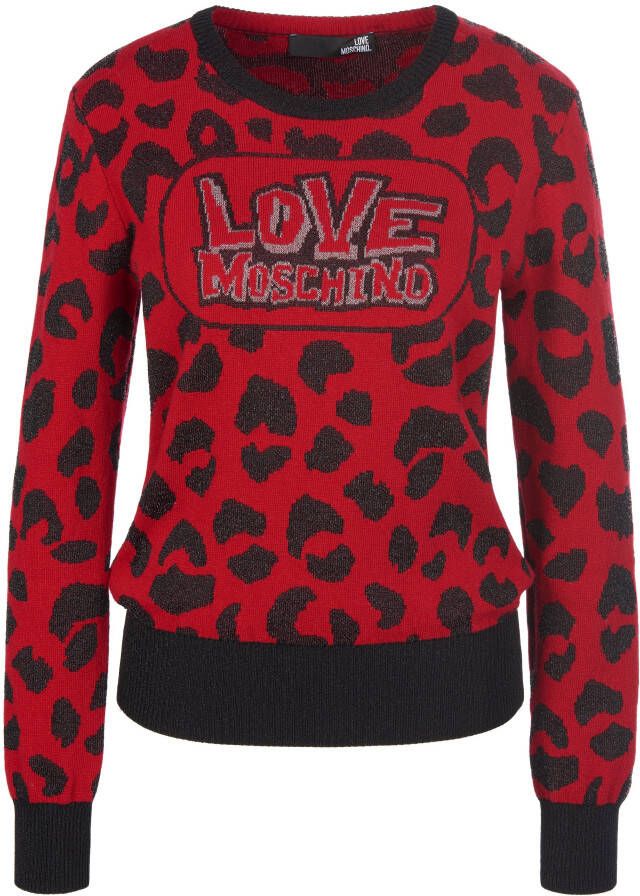Love Moschino Trui Van rood