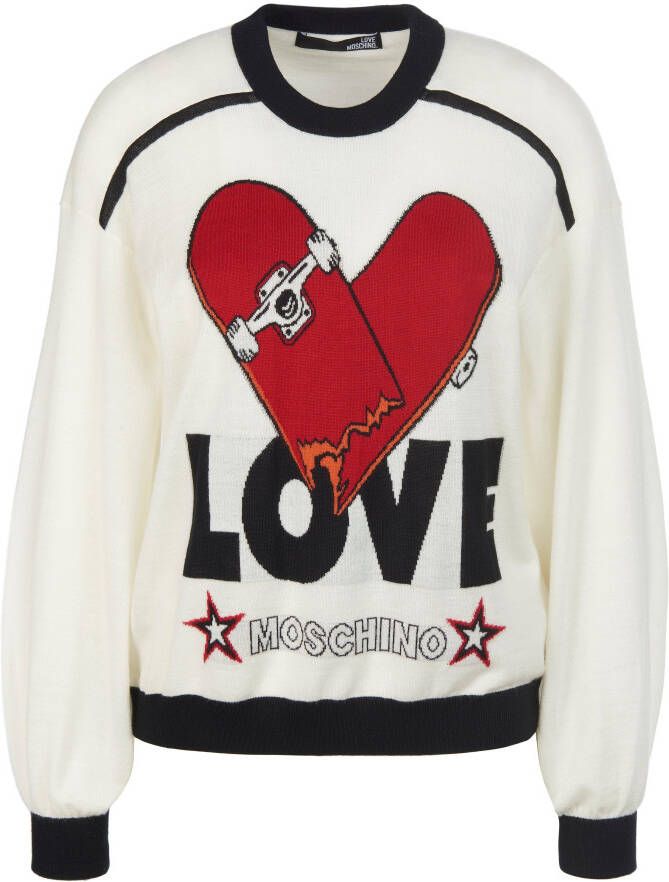 Love Moschino Trui Van wit