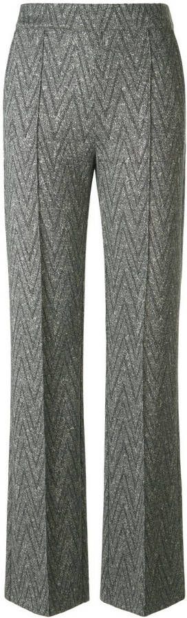 MAC Pantalon in gemêleerde look model 'Chiara'