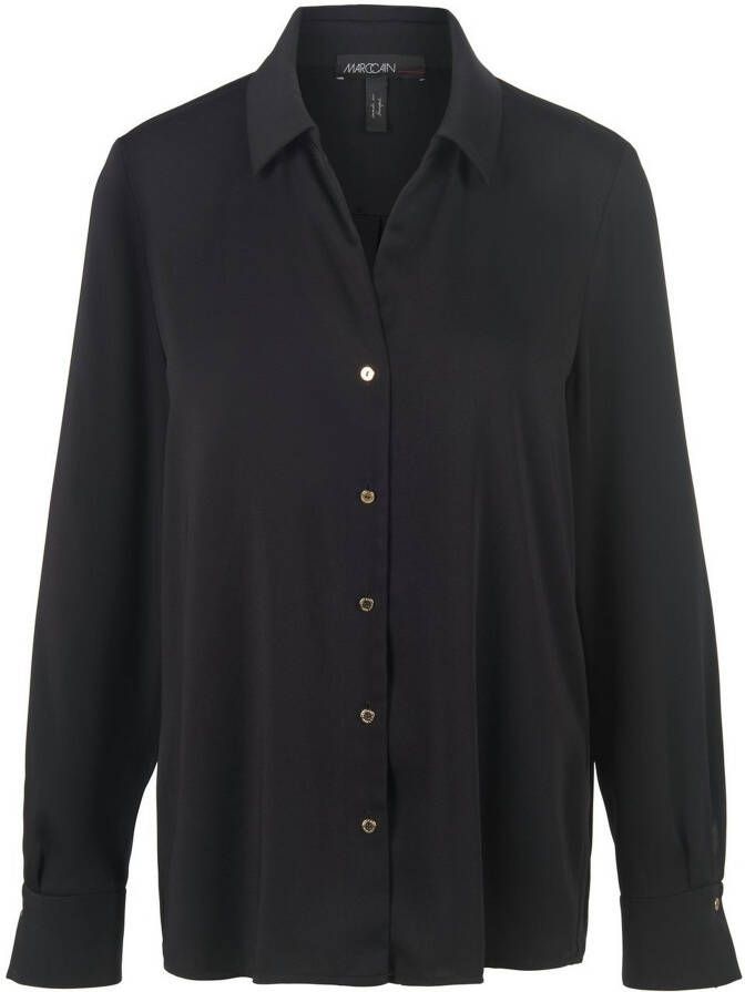 Marc Cain Blouse lange mouwen Van zwart