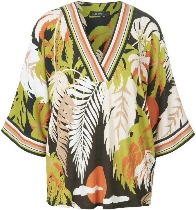 Marc Cain viscose blouse Meerkleurig Dames