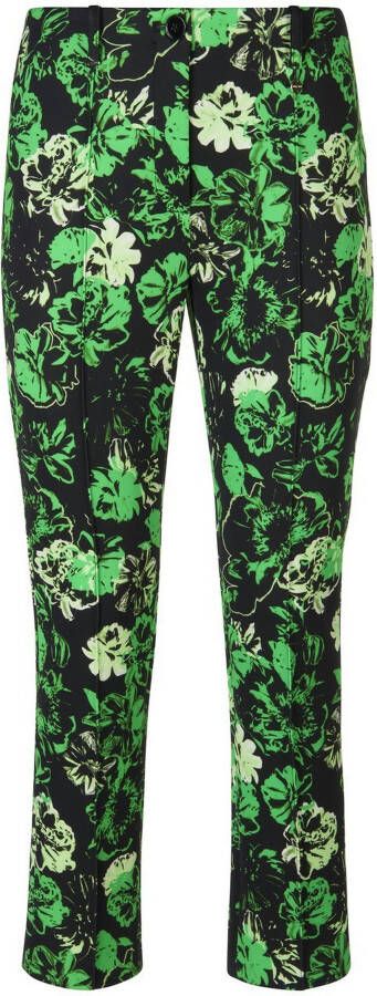 Marc Cain Gedrukte Slim-Fit Broek Groen Dames