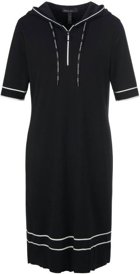 Marc Cain Knielange jurk met contraststrepen