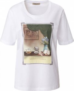 Margittes T-shirt Van wit
