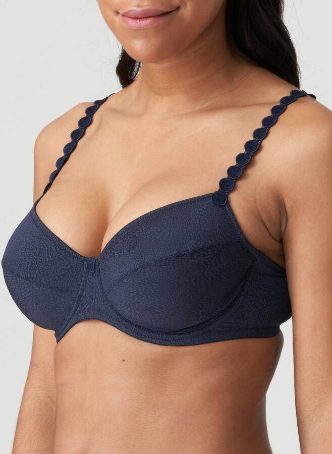 MARIE JO Beugelbeha Tom verstelbare bandjes Van blauw
