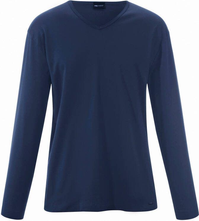 Mey Nachthemd lange mouwen Van Night blauw