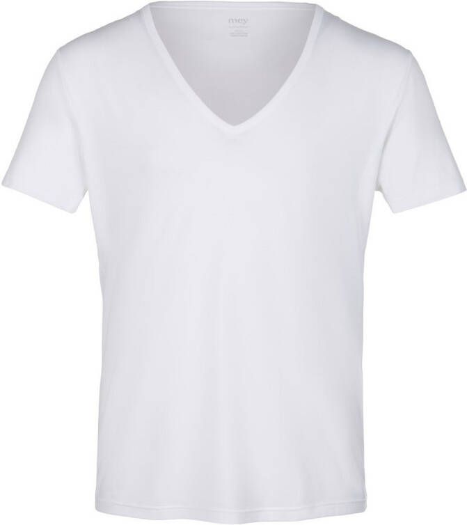Mey Shirt voor eronder Dry Cotton Functional Korte mouw diepe V-hals single jersey met extra lange rug (1 stuk) - Foto 10