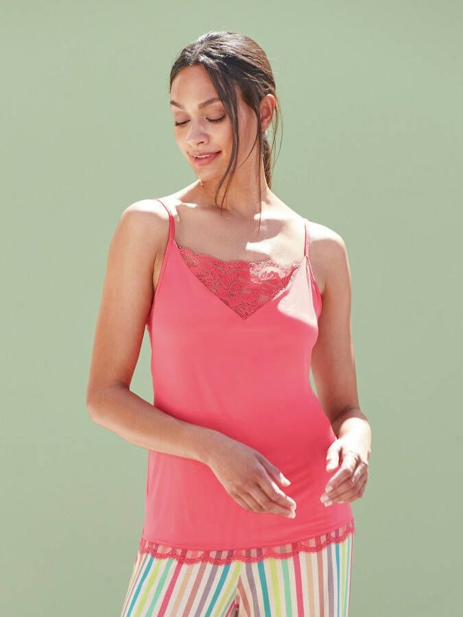 Mey Spaghettitop Poetry Vogue Van pink