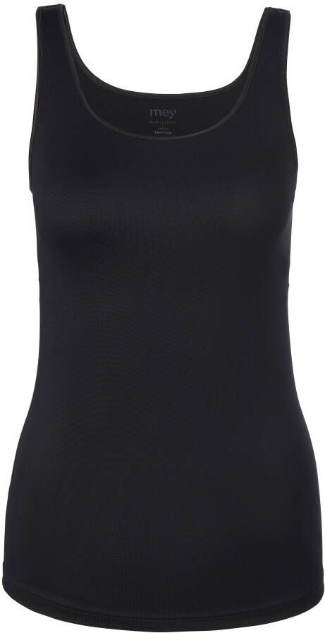 Mey Tanktop Serie Emotion zonder zijnaden brede bandjes fijnrib ronde halslijn - Foto 2