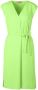 Mos Mosh jurk HELIA LEIA van gerecycled polyester groen - Thumbnail 3