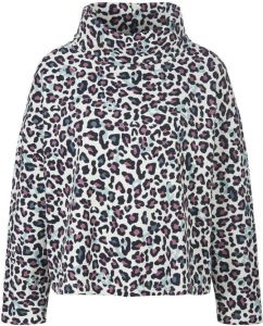 MYBC Sweatshirt luipaardprint Van wit