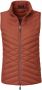 MYBC Donzen bodywarmer deelbare ritssluiting Van oranje - Thumbnail 1
