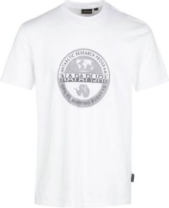 Napapijri T-shirt met motiefprint model 'BOLLO'