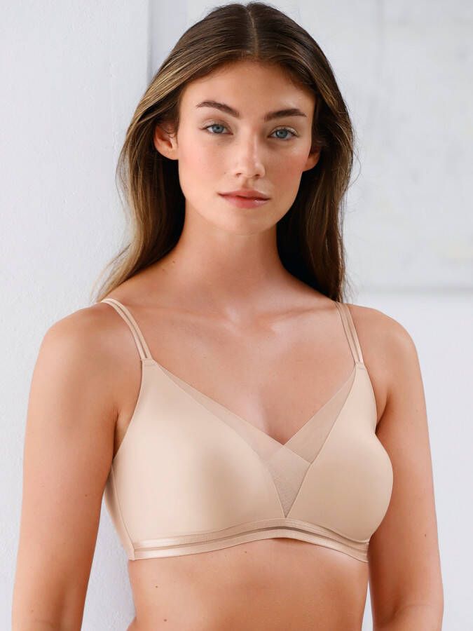 Naturana Beugelloze-bh The Monday vrouwelijk comfortabel zonder beugel verstelbare bandjes - Foto 2