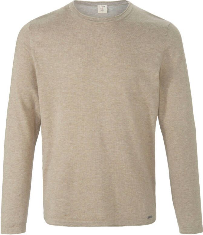 OLYMP Trui met ronde hals brei casual