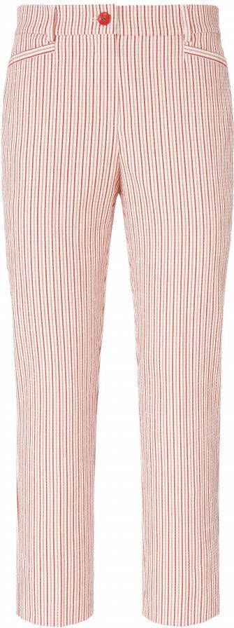 Peter Hahn 7 8-broek pasvorm Sylvia Van rood