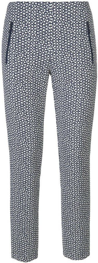 Peter Hahn 7 8-broek pasvorm Sylvia Van blauw