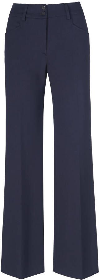 Peter Hahn Broek pasvorm Cornelia Van blauw