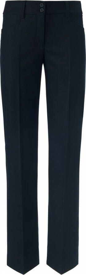 Peter Hahn Broek pasvorm Cornelia rechte pijpen Van blauw