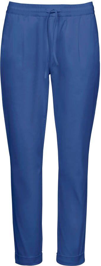 Peter Hahn Enkellange comfortbroek pasvorm Cornelia Van blauw