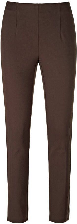 Peter Hahn Enkellange jersey broek pasvorm Sylvia Van bruin