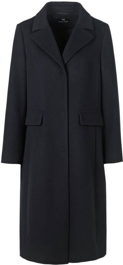 Peter Hahn Jas 100% wol Van blauw