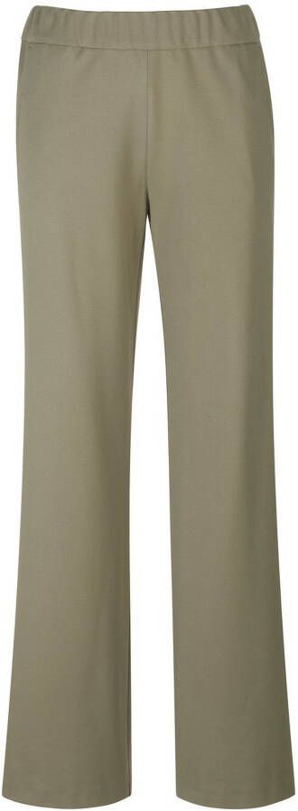 Peter Hahn Jersey broek pasvorm Cornelia Van groen