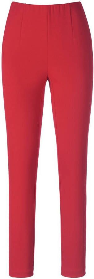 Peter Hahn Jersey comfortbroek pasvorm Sylvia Van rood