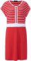 Peter Hahn Jurk aangeknipte mouwen Van rood - Thumbnail 1