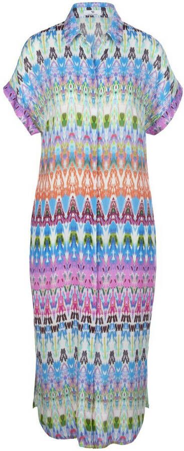 Peter Hahn Jurk veelkleurige print Van multicolour