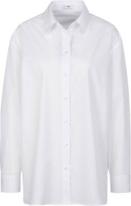 Peter Hahn Lange blouse 100% katoen Van wit