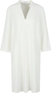 Peter Hahn Lange blouse 3 4-mouwen Van wit