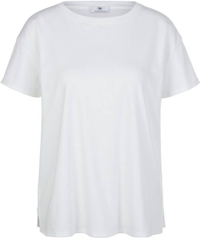 Peter Hahn Shirt 100% katoen Van wit