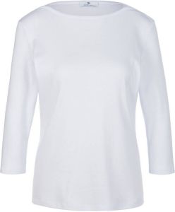 Peter Hahn Shirt 100% katoen Van wit