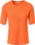 Peter Hahn Shirt 100% Pima Cotton ronde hals Van oranje - Thumbnail 1