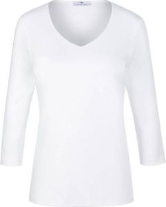 Peter Hahn Shirt 3 4-mouwen Van wit