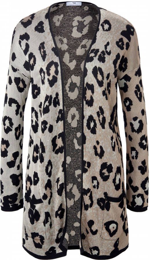 Peter Hahn Vest lange mouwen Van beige
