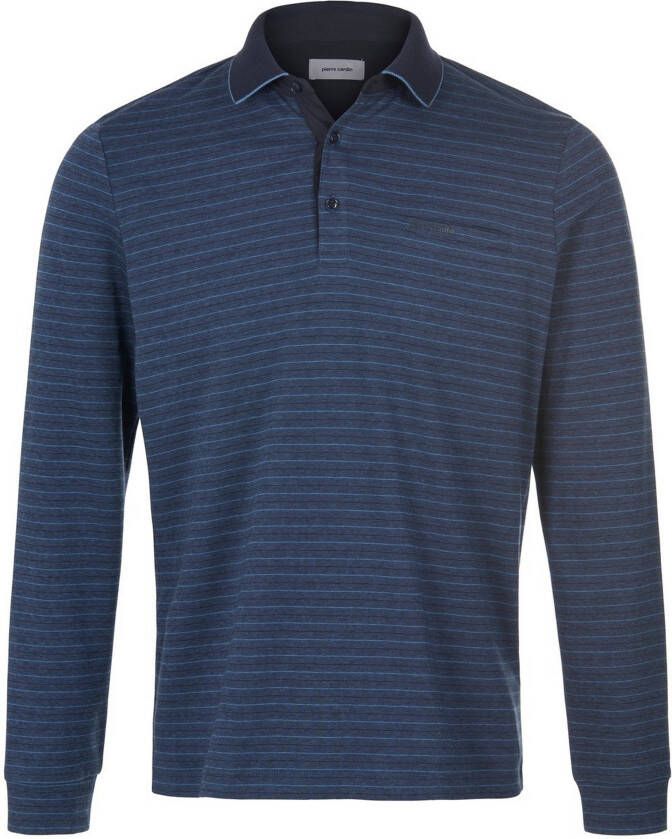 Pierre Cardin Poloshirt 100% katoen Van blauw