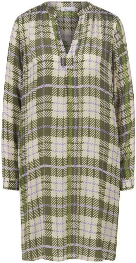 Princess goes Hollywood Geruite jurk Van beige