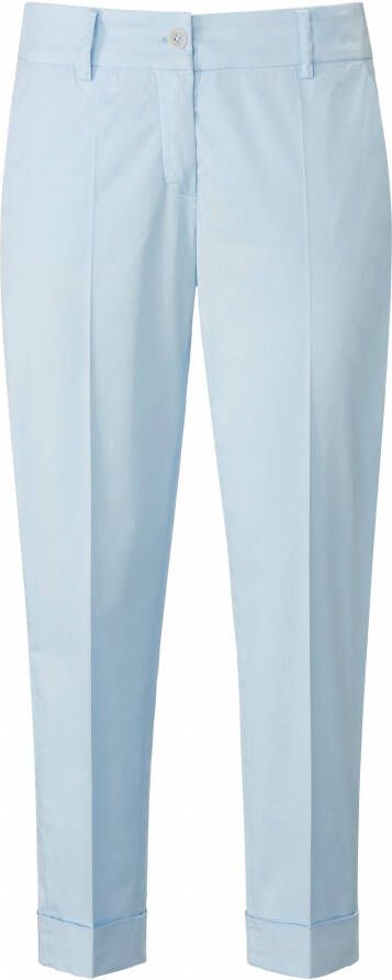 Raffaello Rossi 7 8-broek model Dora in chino-stijl Van blauw