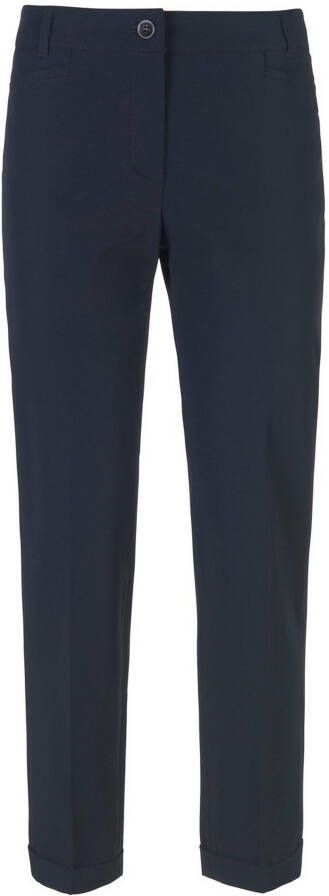 RAFFAELLO ROSSI Superstretch Katoenen Broek Blue Dames