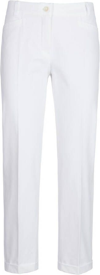 RAFFAELLO ROSSI Regular fit stoffen broek met verkort model - Foto 2