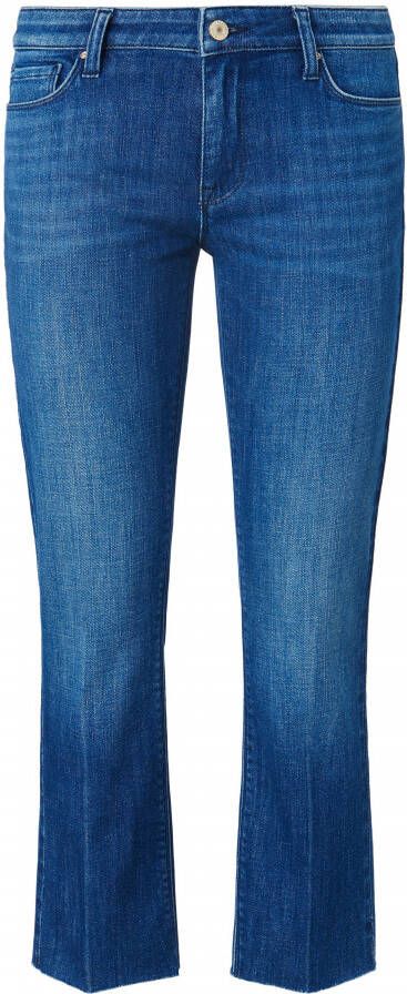 RAFFAELLO ROSSI Korte mid rise jeans met slim fit