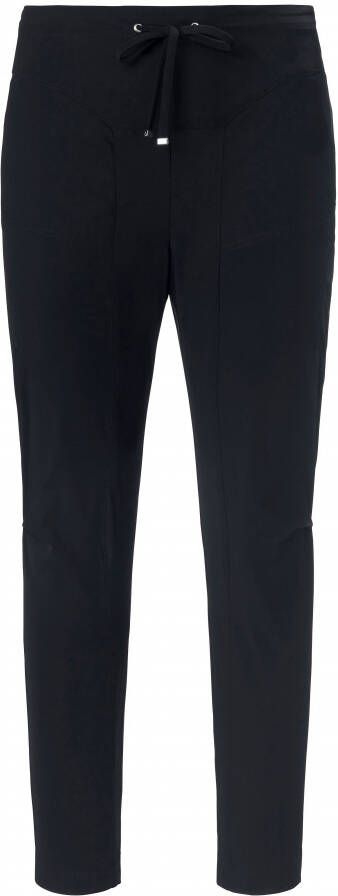 RAFFAELLO ROSSI Tapered fit stoffen broek met tunnelkoord model 'GIRA'