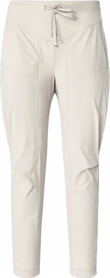RAFFAELLO ROSSI Tapered fit stoffen broek met tunnelkoord model 'GIRA'